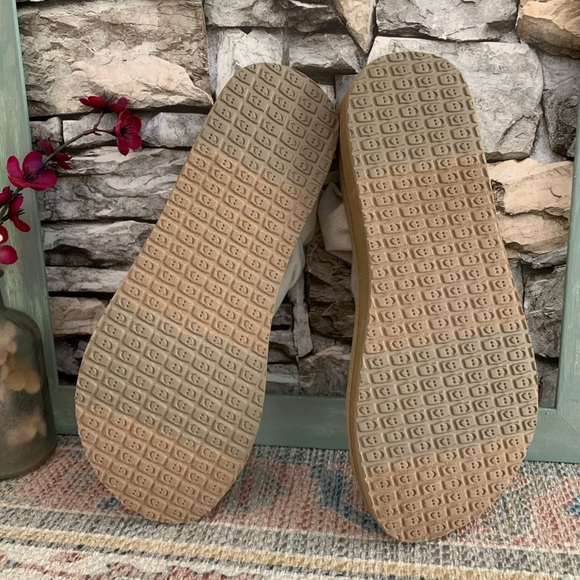 #01 Sanuk Peyote Sling St Midform Back Casual Soft Platform Yoga Sandals Shoes 8 - Picture 5 of 9